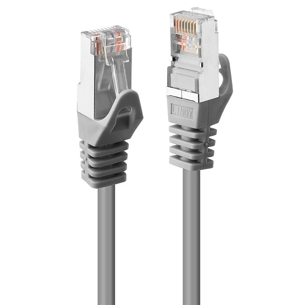 Lindy U/FTP (STP) Cat.6 (Gigabit) Καλώδιο Δικτύου Ethernet 3m Γκρι 47245 - Image 1
