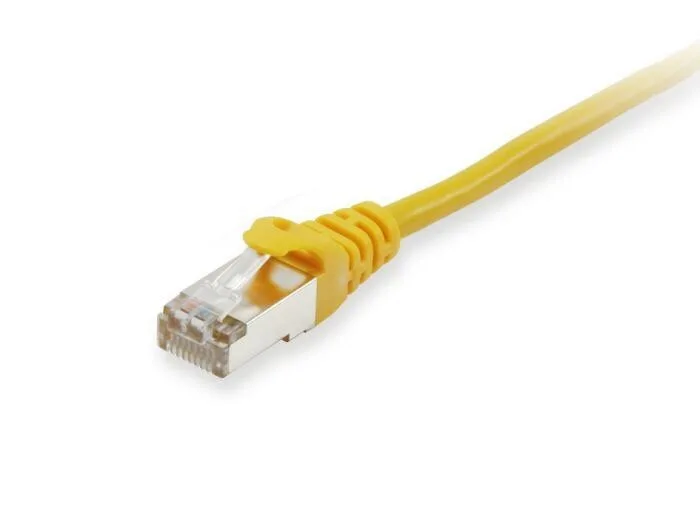 Equip S/FTP Cat.6 (Gigabit) Καλώδιο Δικτύου Ethernet 2m Κίτρινο 605561 - Image 1
