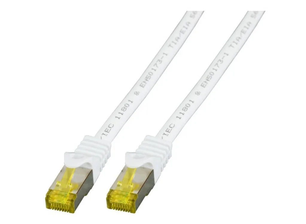 EFB U/UTP Cat.6a (Gigabit) Καλώδιο Δικτύου Ethernet 0.25m Λευκό MK7001.0,25W - Image 1