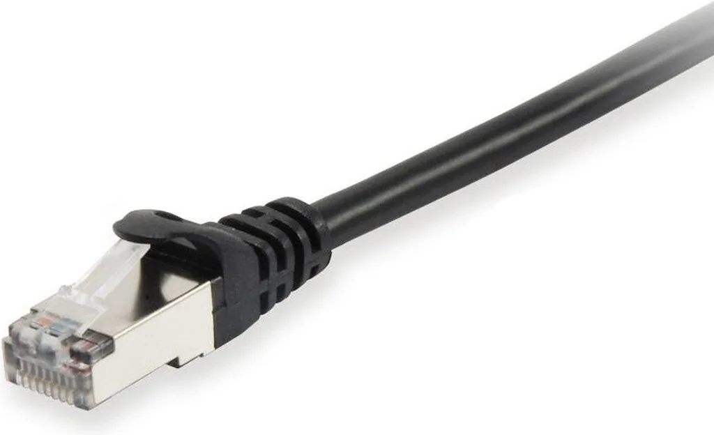 Equip S/FTP Cat.6 (Gigabit) Καλώδιο Δικτύου Ethernet 3m Μαύρο 635592 - Image 1