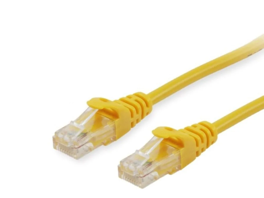 Equip U/UTP Cat.6a (Gigabit) Καλώδιο Δικτύου Ethernet 20m Κίτρινο 603069 - Image 1