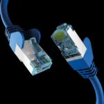 EFB U/UTP Cat.7 (10Gbps) Καλώδιο Δικτύου Ethernet 0.5m Μπλε EC020200206