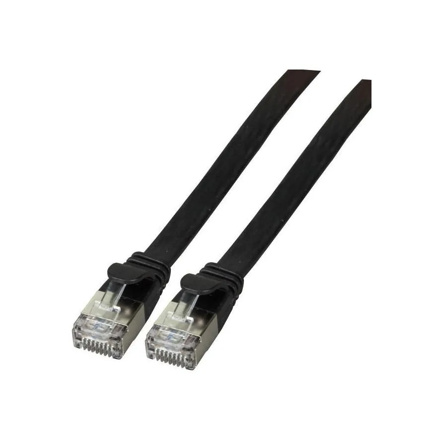 EFB U/UTP Cat.6a (Gigabit) Καλώδιο Δικτύου Ethernet 1.5m Μαύρο K8107SW.1,5 - Image 1
