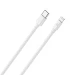 RealPower USB-C to Lightning Cable Λευκό 2m (385242)