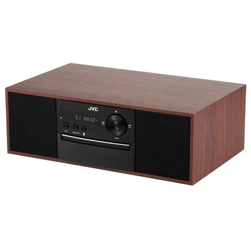 20240403112626_jvc_ichosystima_2_0_rd_e761_16w_me_cd_player_kai_bluetooth.jpeg JVC Ηχοσύστημα 2.0 RD-E761 16W με CD Player και Bluetooth Καφέ - Image 1