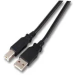EFB USB 2.0 Cable USB-A male - USB-B male Μαύρο 1m K5255SW.1