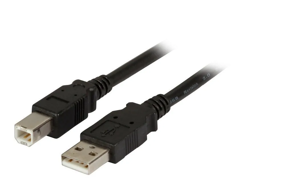 EFB USB 2.0 Cable USB-A male - USB-B male Μαύρο 3m K5255SW.3 - Image 1