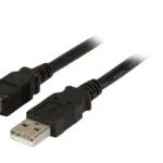 EFB USB 2.0 Cable USB-A male - USB-B male Μαύρο 0.5m K5256SW.0,5