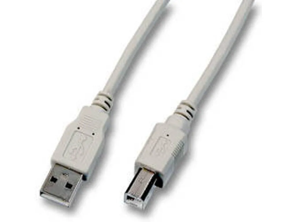 EFB USB 2.0 Cable USB-A male - USB-B male Γκρι 1.8m K5255.1,8 - Image 1