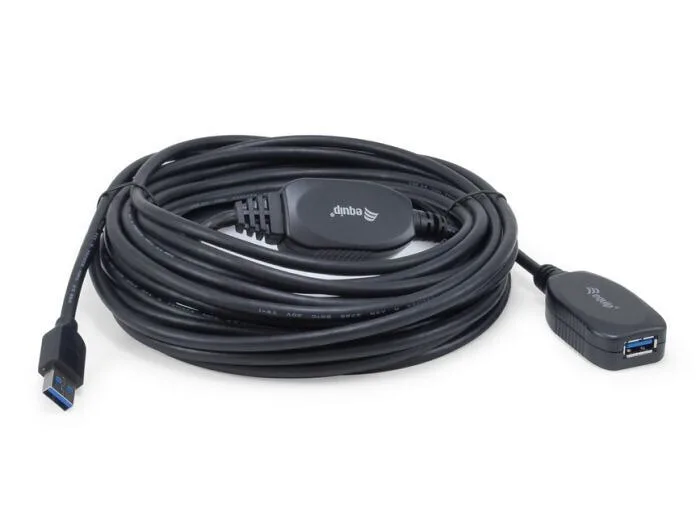 20240403124932_equip_usb_2_0_cable_usb_a_male_usb_a_female_mayro_10m_133347.jpeg Equip USB 2.0 Cable USB-A male - USB-A female Μαύρο 10m 133347 - Image 1
