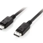Equip Cable DisplayPort male - DisplayPort male 1.2m Μαύρο (119339)