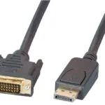 EFB Cable DVI-D male - DisplayPort male 1m Μαύρο (K5564SW.1V2)