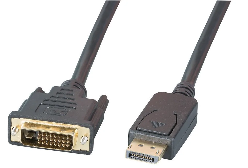 EFB Cable DVI-D male - DisplayPort male 1m Μαύρο (K5564SW.1V2) - Image 1
