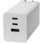Asus Φορτιστής Χωρίς Καλώδιο GaN με Θύρα USB-A και 2 Θύρες USB-C 100W Λευκός (90XB07IN-BPW010)