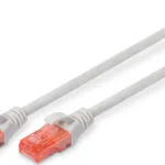Digitus U/UTP Cat.6 (Gigabit) Καλώδιο Δικτύου Ethernet 2.5m Γκρι DK-1617-025