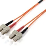 Equip Καλώδιο Οπτικής Ίνας 2m Κίτρινο 253332