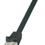 LogiLink U/UTP Cat.5e (Gigabit) Καλώδιο Δικτύου Ethernet 10m Μαύρο CP1093U