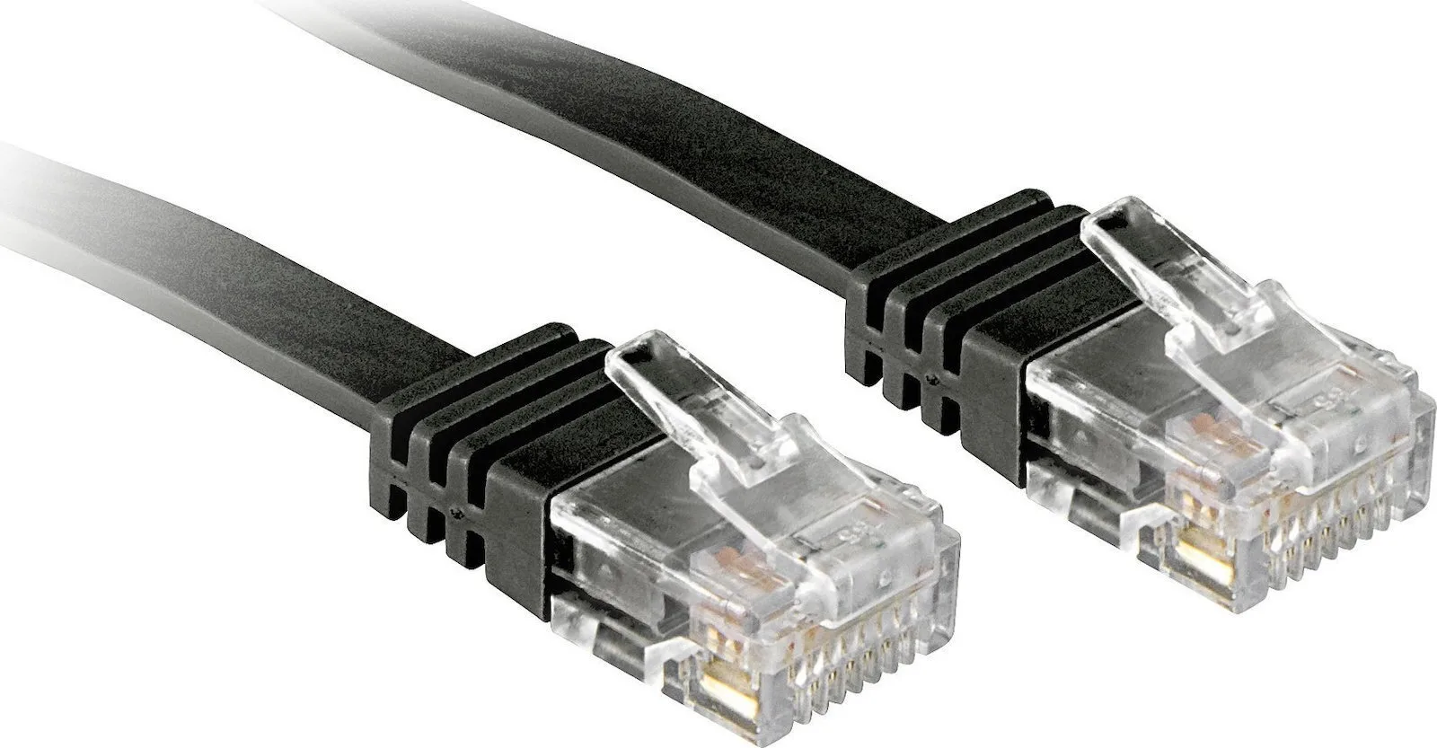 Lindy U/UTP Cat.6 (Gigabit) Καλώδιο Δικτύου Ethernet 1m Μαύρο 47521 - Image 1