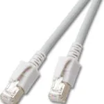 EFB S/FTP Cat.6 (Gigabit) Καλώδιο Δικτύου Ethernet 1m Γκρι DCK1001GR.1