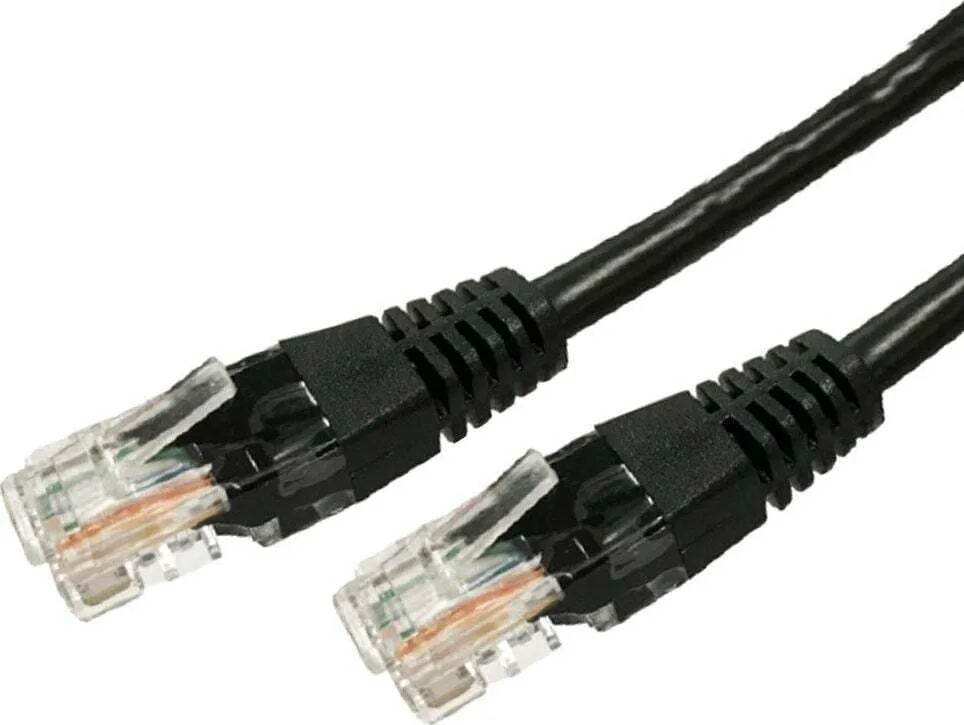 TB Print U/UTP Cat.5e (Gigabit) Καλώδιο Δικτύου Ethernet 1.5m Μαύρο AKTBXKS5UTP150B - Image 1