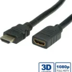 Secomp HDMI 1.4 High Speed 1080p 120Hz Cable HDMI male - HDMI male 2m Μαύρο 11.99.5575