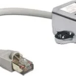 DeLock Μετατροπέας RJ-45 male σε RJ-45 female Γκρι 1τμχ 65177