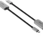 Club3D Μετατροπέας USB-C / DisplayPort male σε USB-C / DisplayPort female Ασημί 1τμχ CAC-1567