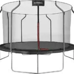 Hudora First 400V 64441 Τραμπολίνο Εξωτερικού Χώρου Διαμέτρου 400εκ. με Προστατευτικό Δίχτυ