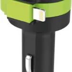RealPower Φορτιστής Αυτοκινήτου με μία Θύρα: 1xUSB μαζί με Καλώδιο Lightning Μαύρο Χρώμα 257637