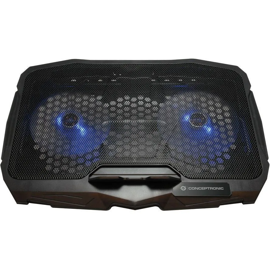Conceptronic THANA07B Ergo Cooling Pad για Laptop έως 17" με 2 Ανεμιστήρες Μπεζ - Image 1