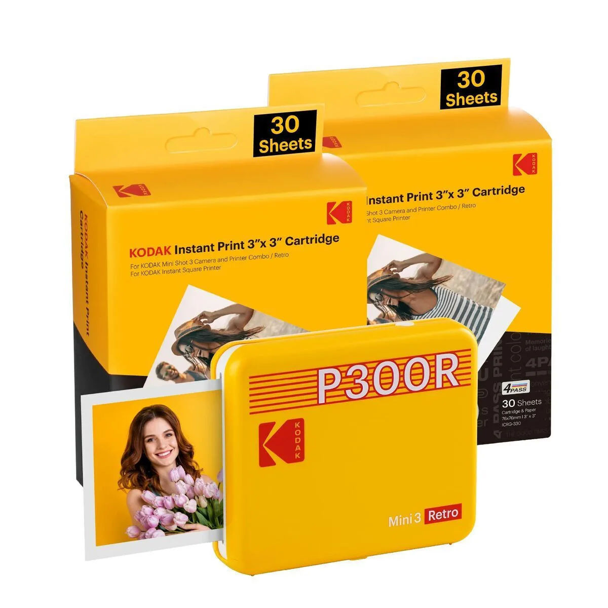 20240411144924_kodak_mini_3_retro_thermikos_ektypotis_gia_fotografies.jpeg Kodak Mini 3 Retro Θερμικός Εκτυπωτής για Φωτογραφίες P300RY60 - Image 1