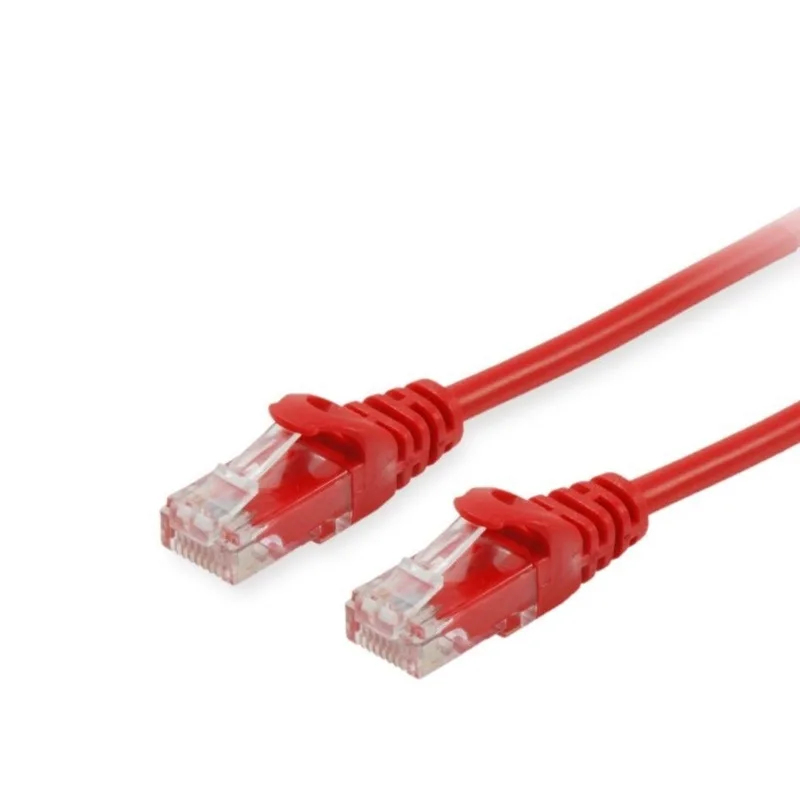 20240415145705_equip_u_utp_kalodio_diktyou_ethernet_1_5m_kokkino_1tmch_625491.jpeg Equip U/UTP Cat.6 (Gigabit) Καλώδιο Δικτύου Ethernet 1.5m Κόκκινο 625491 - Image 1