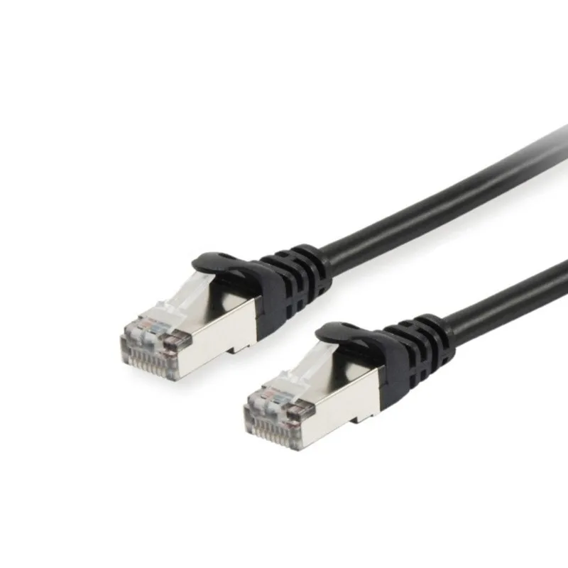 Equip S/FTP Cat.6 (Gigabit) Καλώδιο Δικτύου Ethernet 50m Μαύρο 615597 - Image 1
