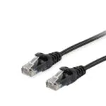 Equip U/UTP Cat.6 (Gigabit) Καλώδιο Δικτύου Ethernet 1.5m Μαύρο 625494