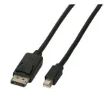EFB Cable DisplayPort male - mini DisplayPort male 2m Μαύρο (K5565SW.2)