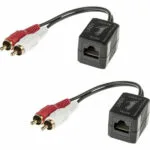 Lindy Cat 6 100m Analog Stereo Extend Passive Audio Extender