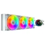 Cougar Poseidon Elite Υδρόψυξη AIO CPU με 3 Ανεμιστήρες 120mm και ARGB Φωτισμό Λευκή