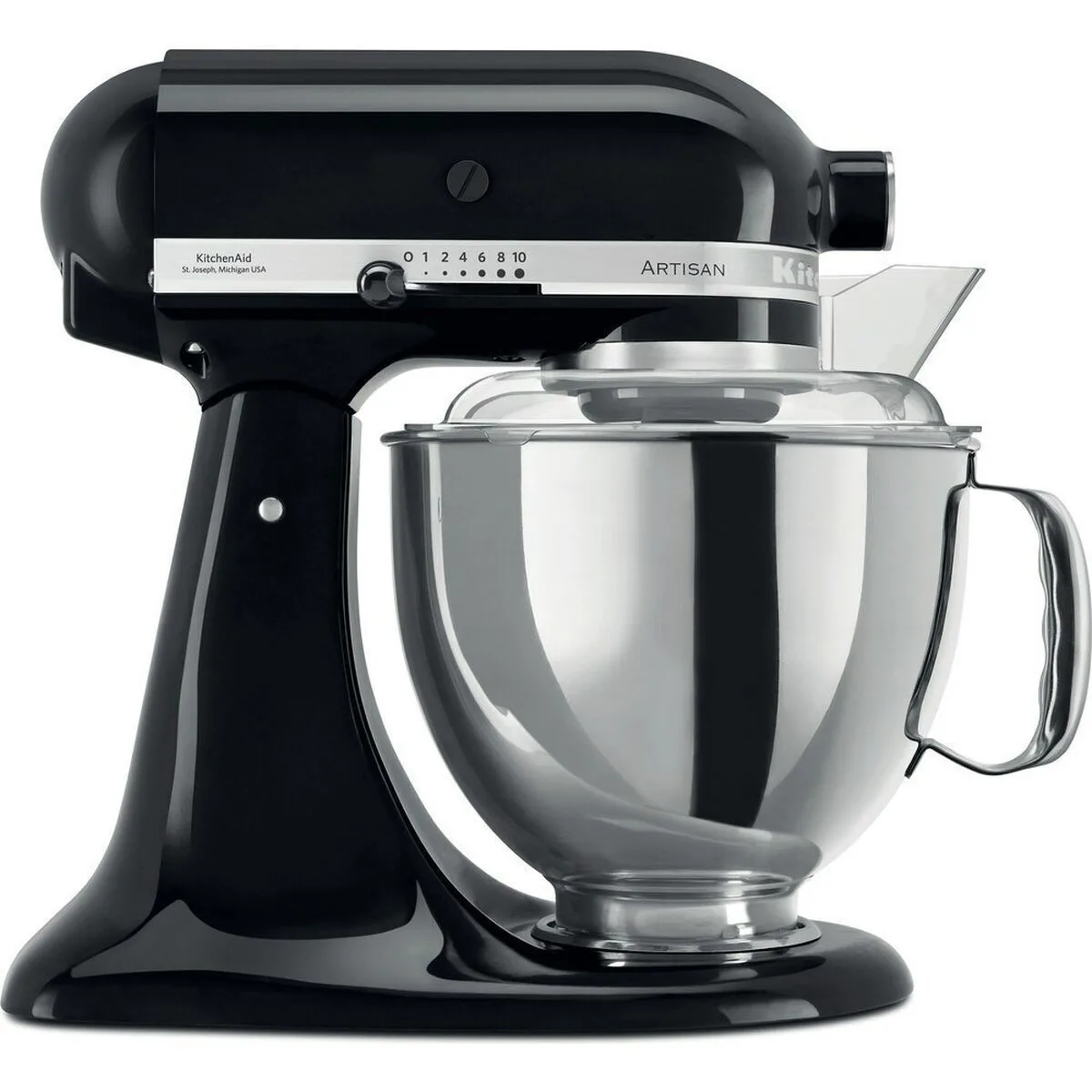 20240422105738_kitchenaid_5ksm175pseob_kouzinomichani_300w_me_anoxeidoto_kado_4_8lt.jpeg Kitchenaid 5KSM175PSEOB Κουζινομηχανή 300W με Ανοξείδωτο Κάδο 4.8lt - Image 1