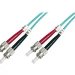 Digitus Καλώδιο Οπτικής Ίνας ST-ST 3m Τιρκουάζ DK-2511-03/3