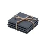 Estia Στρογγυλό Σουβέρ Πέτρινο 10cm 07-24093 4τμχ