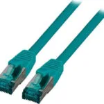 EFB S/FTP Cat.6a (Gigabit) Καλώδιο Δικτύου Ethernet 20m Πράσινο MK6001.20GR