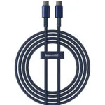 Baseus Tungsten USB 2.0 Cable USB-C male - USB-C 100W PD Χρυσό 2m P10319800321-04