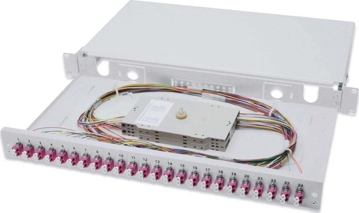 Αξεσουάρ Δικτύου Digitus Professional Dn-96332-4 Fiber-optic Splice Box 1u 19" - Image 1