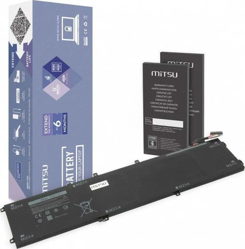 Mitsu Συμβατή Μπαταρία για Dell XPS / Inspiron / Precision / Vostro Dell XPS 15 9550 με 8500mAh BC/DE-XPS15-6GTPY - Image 1