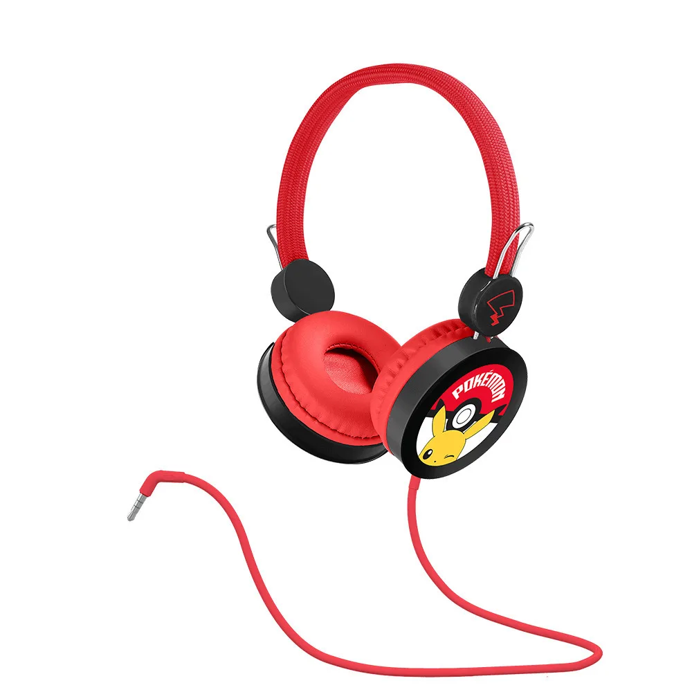 Celly Pokemon Pikachu Ενσύρματα Παιδικά Over Ear Ακουστικά Κόκκινα - Image 1