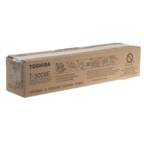 Toshiba T-3008E Γνήσιο Toner Laser Εκτυπωτή Μαύρο (6AJ00000251) - Image 1