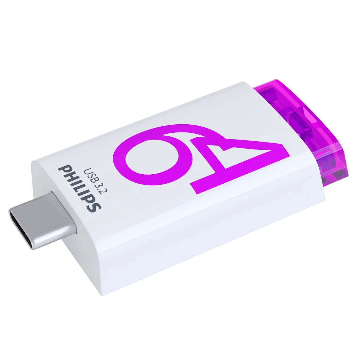 Philips Click Series Gen 1 64GB USB 3.2 Stick με σύνδεση USB-C Λευκό - Image 1