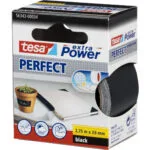 Tesa Cloth Tape 2,75m X 38mm Extra Power Black Perfekt 56341