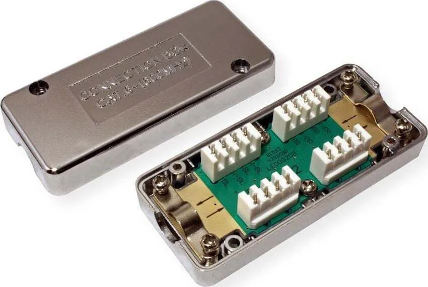 Value Junction Box Cat.6a SB-STP-C6A-BK Κουτί Στήριξης/Επέκτασης 1τμχ - Image 1