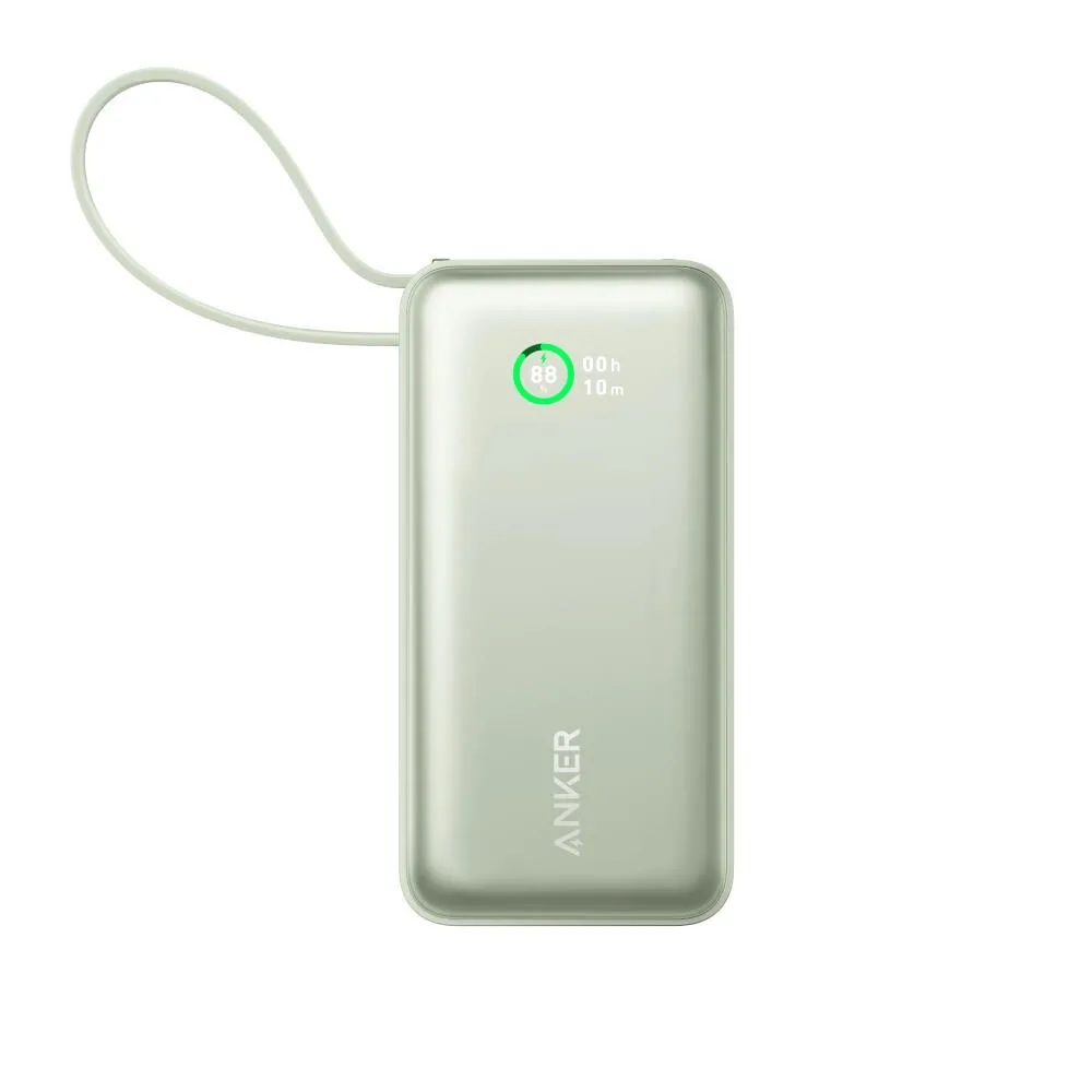 Anker Nano 545 Power Bank 10000mAh 30W με Θύρα USB-A και Θύρα USB-C Power Delivery Πράσινο - Image 1